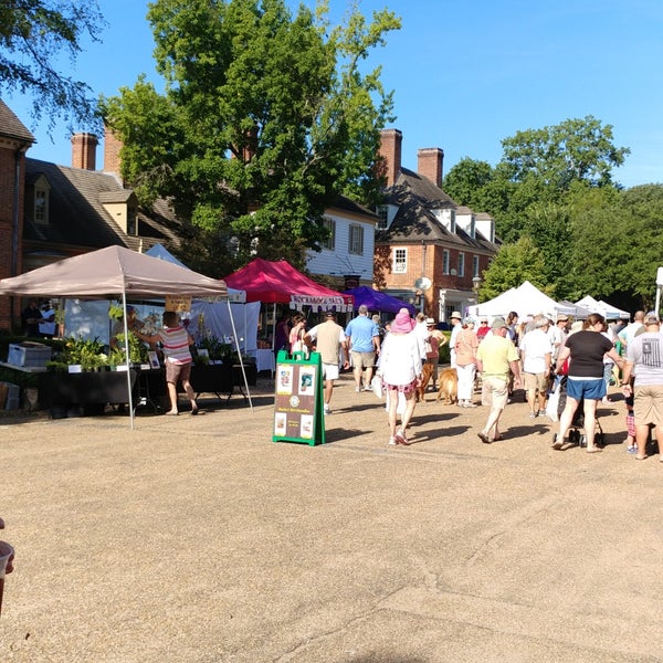 Photo taken at Williamsburg Farmers Market by Bruce W. on 6/30/2018