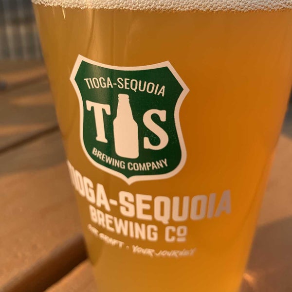 Photo taken at Tioga-Sequoia Brewing Company by Lori B. on 9/18/2021