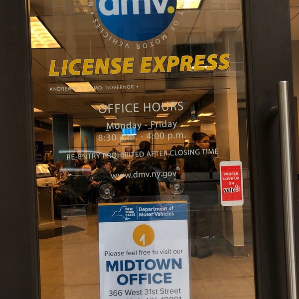 NYS Department of Motor Vehicles License Express Edificio