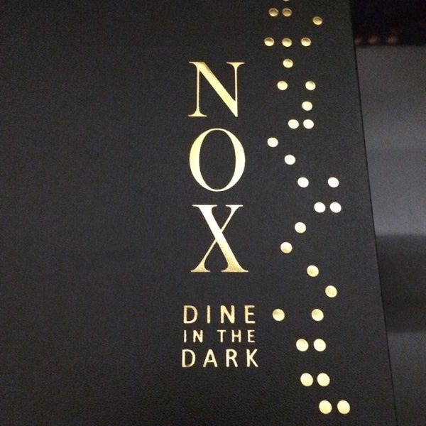 Nox Dine in the Dark - Restaurant in Singapore
