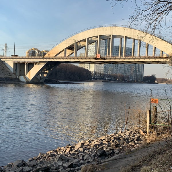Жд мост в химках