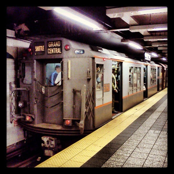 Mta Subway 42nd St Grand Central 4 5 6 7 S Midtown East New York Ny