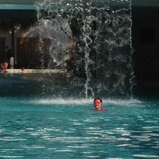 Photo taken at Pool at the Diplomat Beach Resort Hollywood, Curio Collection by Hilton by Rene K. on 11/26/2012