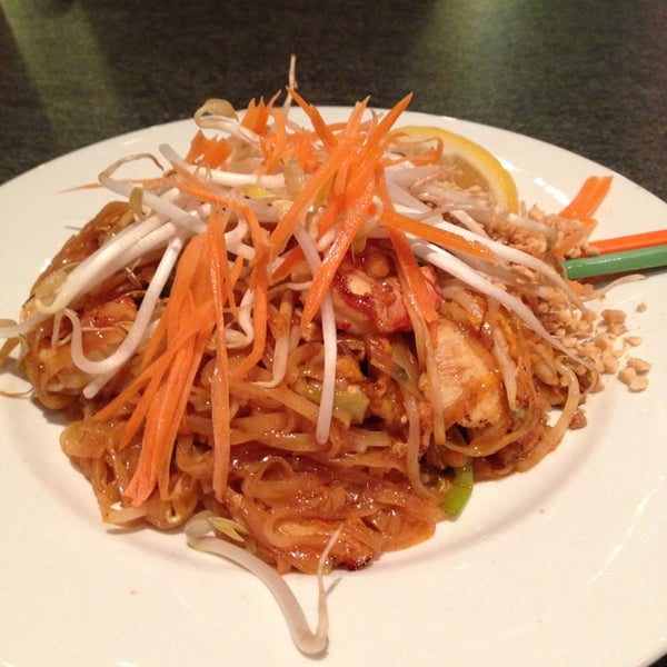 Photo taken at Mango Thai Cuisine by Ed O. on 2/1/2013