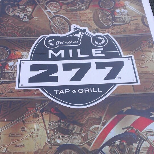 Photo taken at Mile 277 Tap &amp; Grill by Heather on 3/21/2014