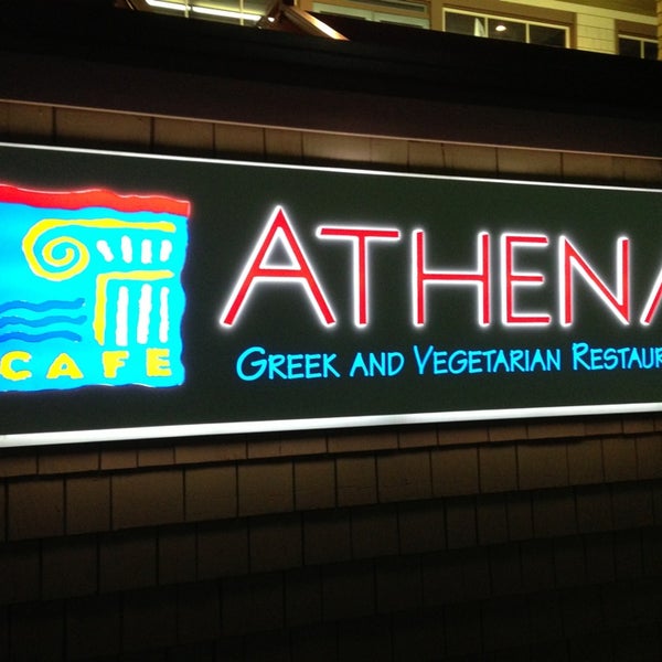 Photo taken at Cafe Athena by Billy G. on 2/4/2013