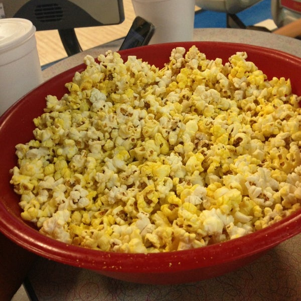 You can get a bug bowl of family style popcorn: awesome.