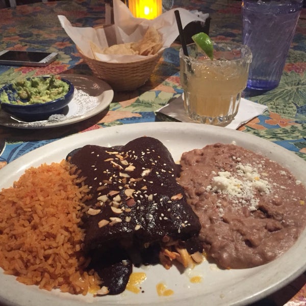 Best margarita ever...ultimate. Roasted corn and mole enchiladas.