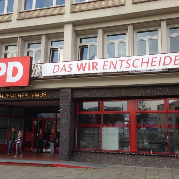 Photos At Kurt Schumacher Haus Spd Campaign Office In St Georg