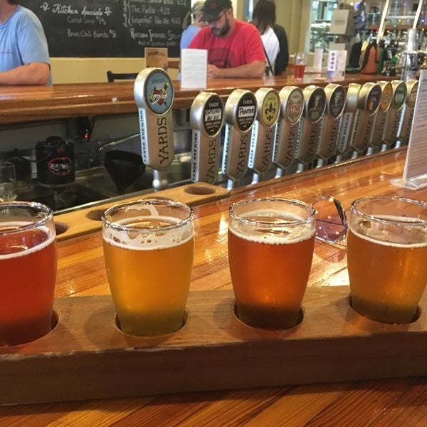 Photo taken at Yards Brewing Company by Beverly D. on 9/7/2016