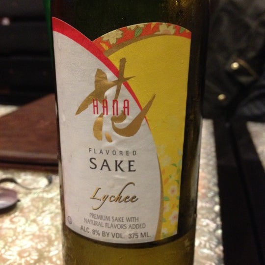 Try the lychee sake! Cool and sweet!