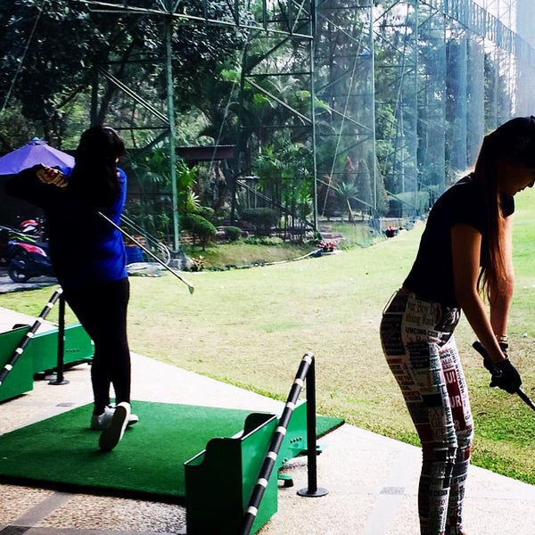 The Valley Golf Driving Range Golf Course in Bandung