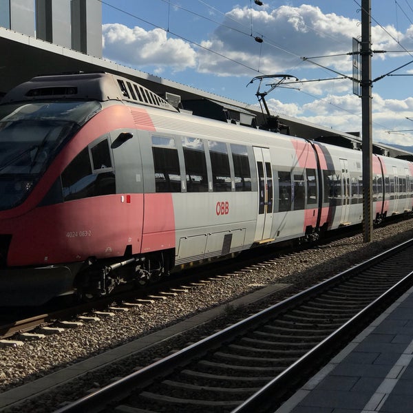 Photo taken at Bahnhof Attnang-Puchheim by Yulianto Wheatley &. on 9/25/2018