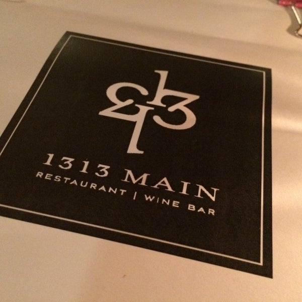 Photo taken at 1313 Main - Restaurant and Wine Bar by Chelsea D. on 1/19/2015