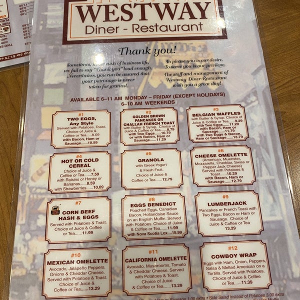 Foto tirada no(a) Westway Diner por Marc S. em 1/20/2020