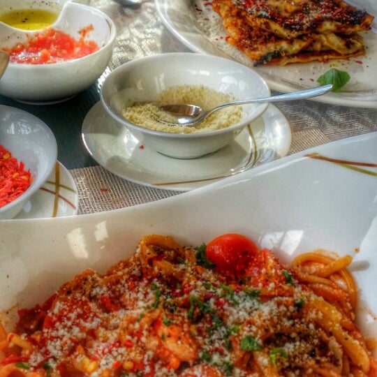 Photo taken at Italianissimo Restaurant Dubai by BeenaColada on 3/8/2014