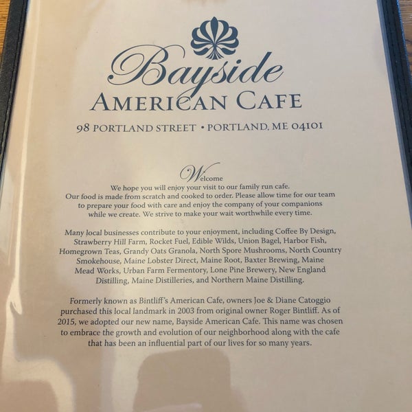รูปภาพถ่ายที่ Bayside American Cafe โดย Jason D. เมื่อ 11/14/2018