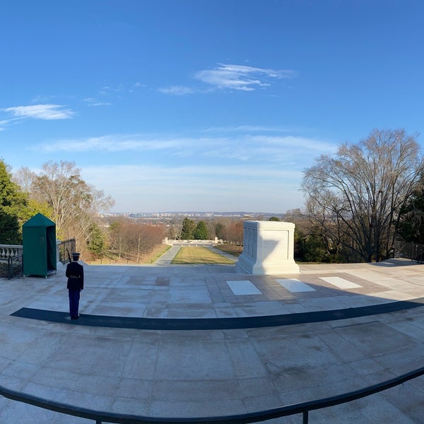 Photo taken at Tomb of the Unknown Soldier by Jason D. on 3/11/2021