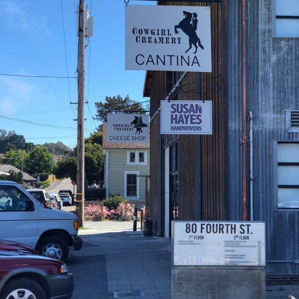 Photo taken at Cowgirl Creamery at Pt Reyes Station by Jason D. on 7/7/2018