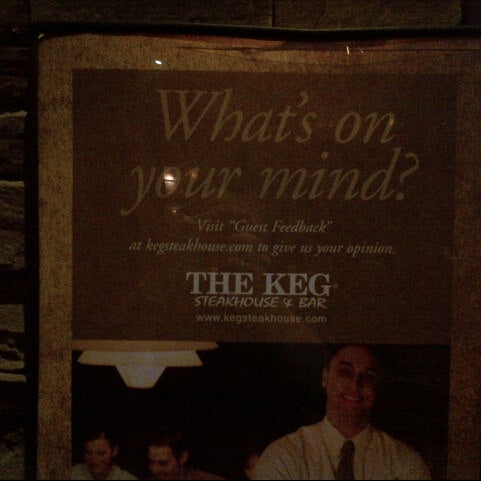 8/13/2013 tarihinde Aleksey K.ziyaretçi tarafından The Keg Steakhouse + Bar - Colorado Mills'de çekilen fotoğraf