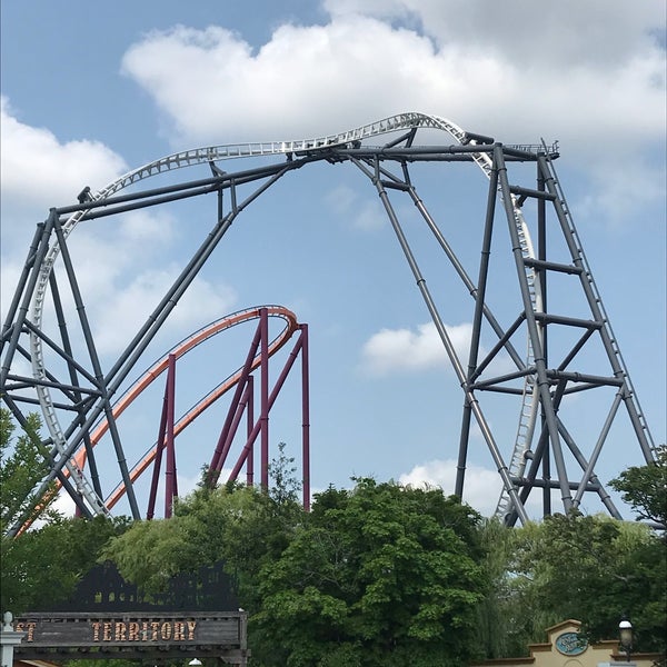 Photo taken at Six Flags Great America by John S. on 7/19/2021