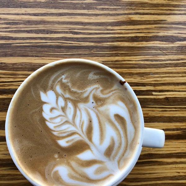 Delicious mocha—almond milk is available if you’d prefer :)