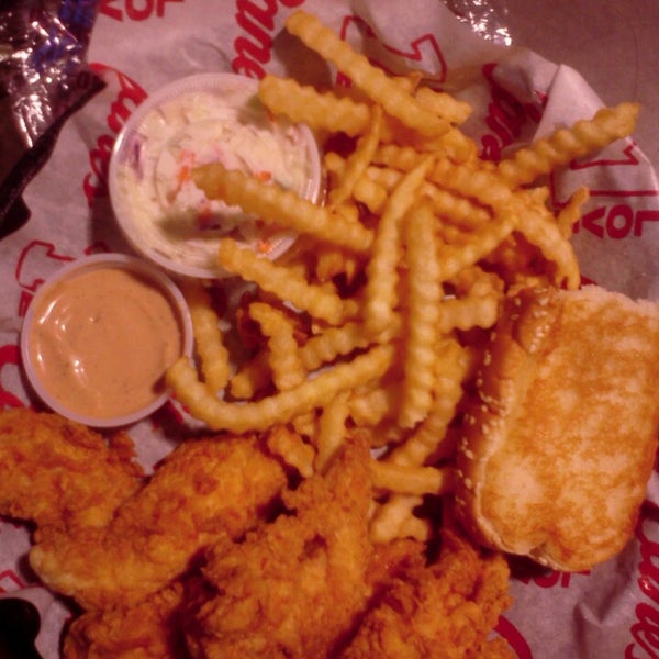 Photo taken at Raising Cane&#39;s Chicken Fingers by Katie M. on 8/2/2013