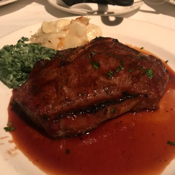 Photo taken at Delmonico Steakhouse by Drew A. on 9/14/2018