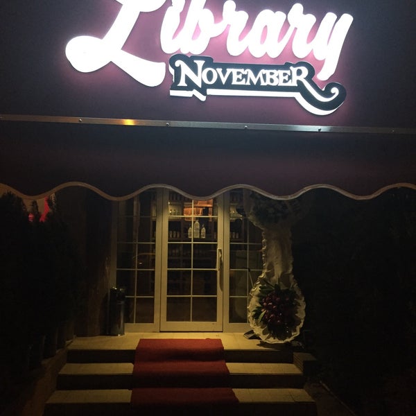 Photo taken at Library November by Metin T. on 11/29/2015