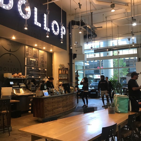 Photo taken at Dollop Coffee &amp; Tea by Nathan L. on 9/14/2019