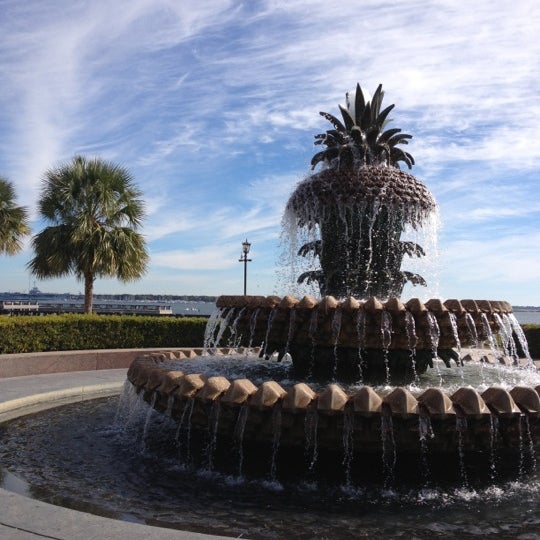 The Pineapple Fountain - Downtown Charleston - Charleston, SC