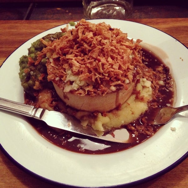 Photo taken at Pieminister by Nicholas H. on 1/3/2014