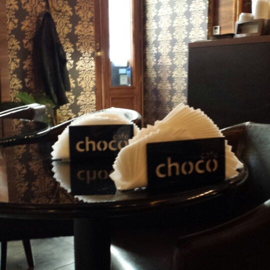 Photo taken at Choco Cafe by Anna G. on 9/4/2013