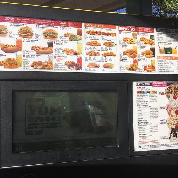 Menu Tracker: New items from KFC, Smashburger, and Sonic Drive-In