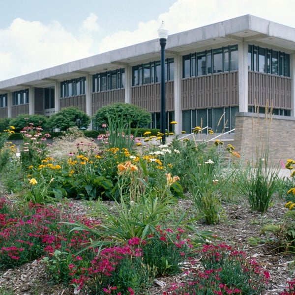 Lowden Hall (Now Closed) College Administrative Building in DeKalb