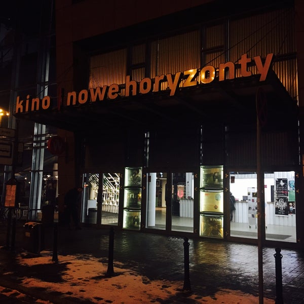 Foto tirada no(a) Kino Nowe Horyzonty por Björn G. em 1/15/2017