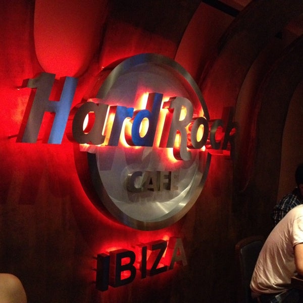 Photo taken at Hard Rock Cafe Ibiza by Miquel d. on 6/10/2013