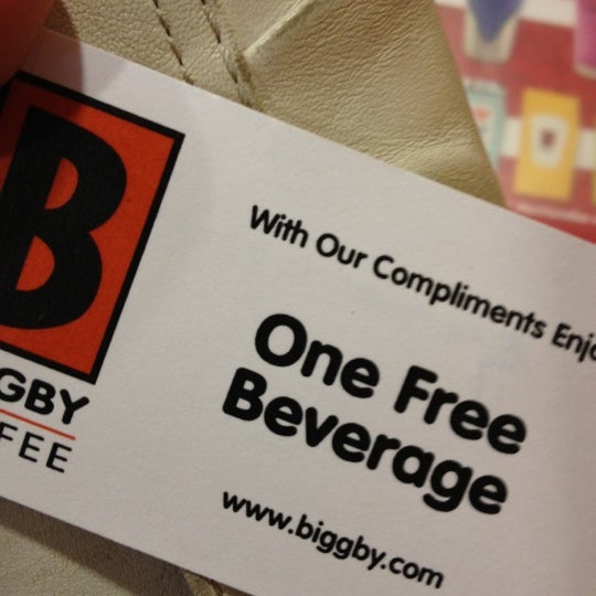 Foto diambil di BIGGBY COFFEE oleh Jamie L. pada 12/14/2012