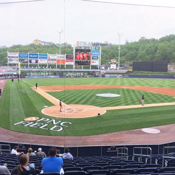 Photo taken at PNC Field by Eli S. on 5/18/2015