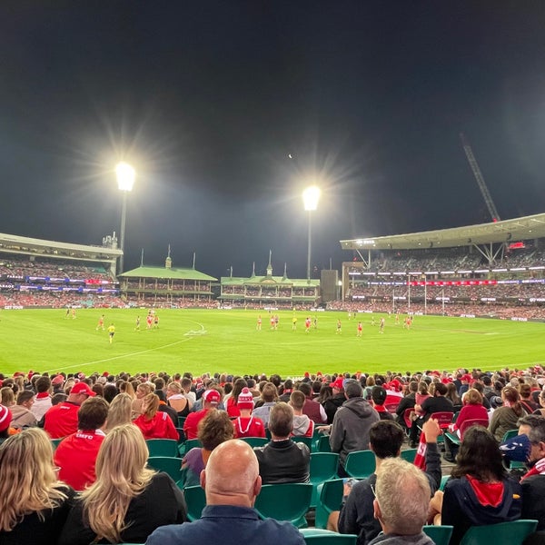 Photo taken at Sydney Cricket Ground by Alex P. on 4/17/2021