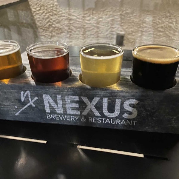 Photo taken at Nexus Brewery by Avery J. on 1/9/2022