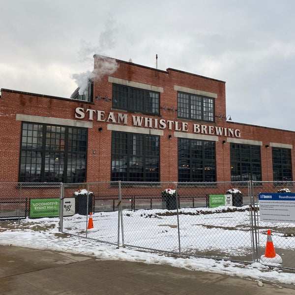 Photo taken at Steam Whistle Brewing by james t. on 11/14/2019