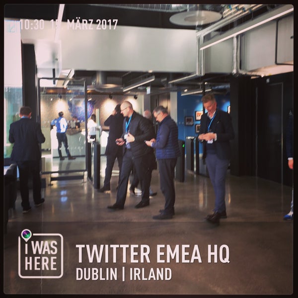 Twitter HQ für Europa. Nice.