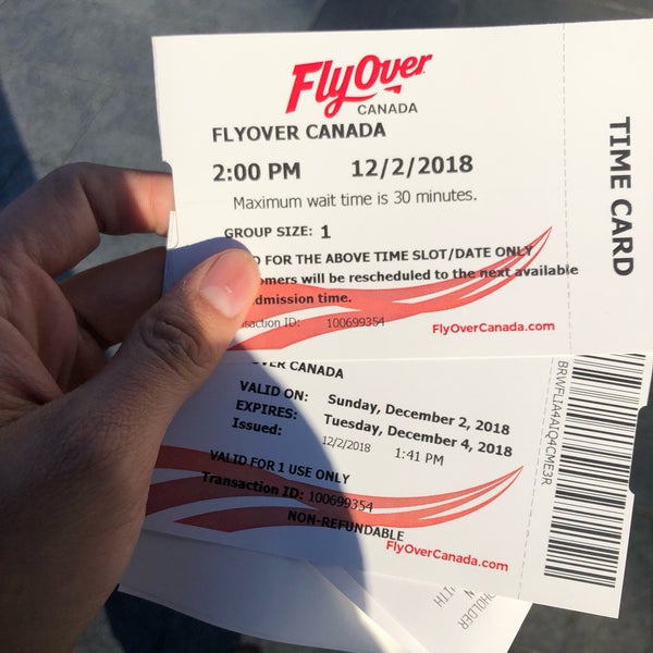 Photo prise au FlyOver Canada par Jonathan V. le12/2/2018