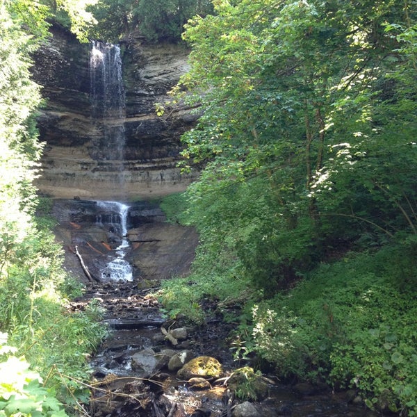 Munising Falls Waterfall