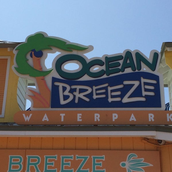 Photo taken at Ocean Breeze Waterpark by Donna N. on 8/13/2014
