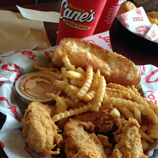 Photo taken at Raising Cane&#39;s Chicken Fingers by Sarah W. on 3/30/2013