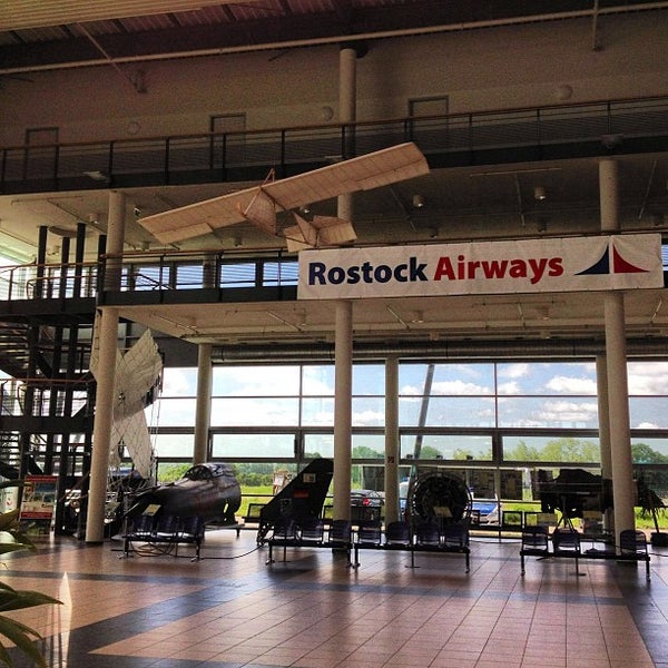 Flughafen RostockLaage (RLG) Airport in Laage