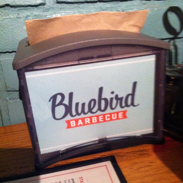 Photo taken at Bluebird Barbecue by Lubin F. on 4/11/2013