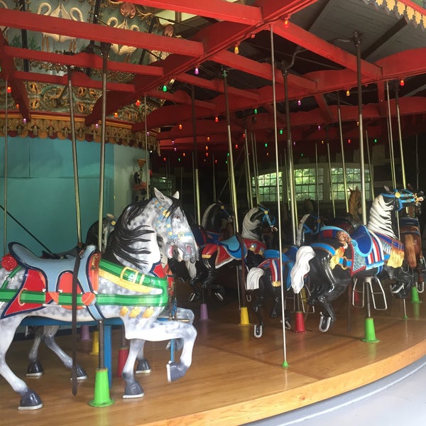 Photo taken at Central Park Carousel by Olivier J. on 7/19/2019